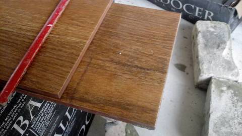 karo döşeme: işaretli fayans