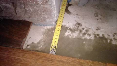 Kesimin altındaki mesafeyi ölçüyoruz