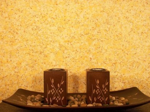 Dekorative Beschichtung von flüssigen Tapeten Dekorative Beschichtung von flüssigen Tapeten