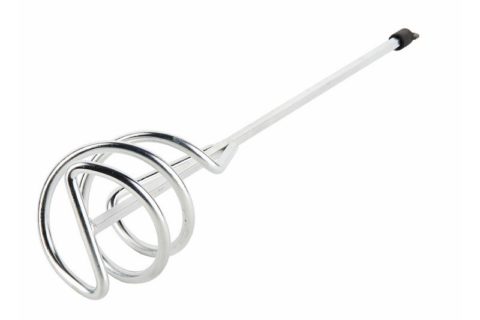 Na foto - um batedor para amassar misturas de construção