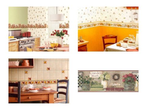 Eine Vielzahl von dekorativen Papierrändern Eine Vielzahl von dekorativen Papierrändern