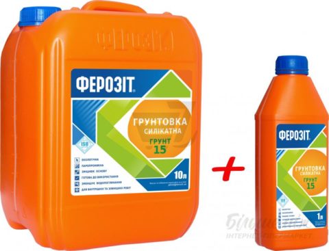 Imprimación de silicato