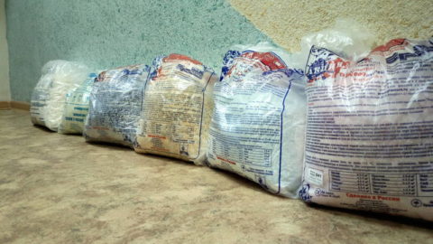 Verpackung flüssige Tapete mit Gebrauchsanweisung Verpackung flüssige Tapete mit Gebrauchsanweisung