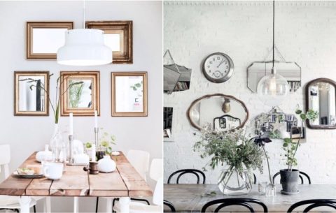 Spiegel in Rahmen für Wanddekoration Spiegel in Rahmen für Wanddekoration