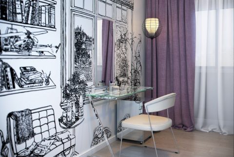 Τοιχογραφία τοίχου για έφηβη