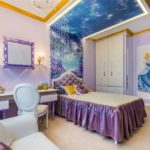 Τοιχογραφία με την εικόνα του έναστρου ουρανού θα σας βοηθήσει να κοιμηθείτε