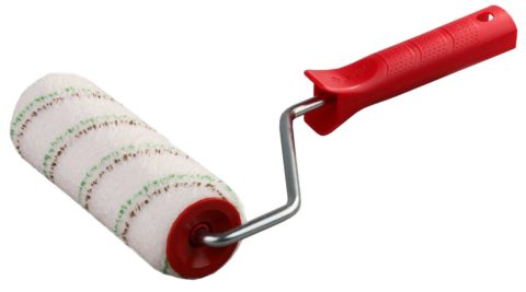 Rolle mit mittleren Borsten