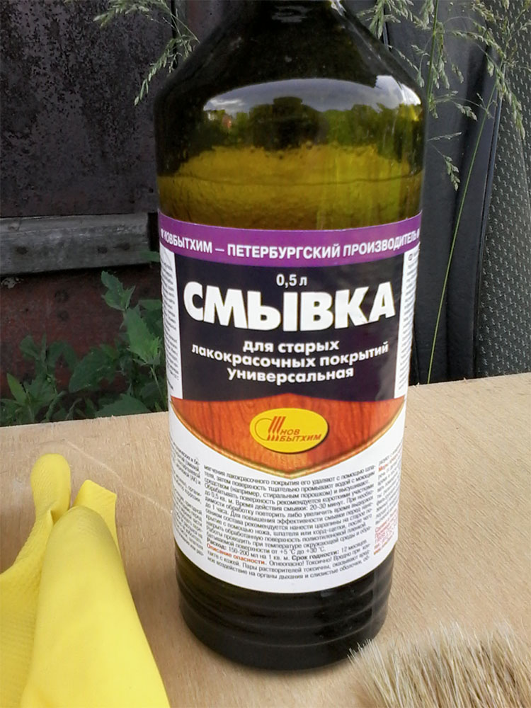 Αφαίρεση χρωμάτων και βερνικιών