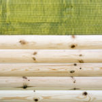 casas cubiertas con revestimiento de metal photo