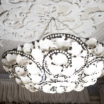 φωτογραφία ντεκόρ οροφών στόκων